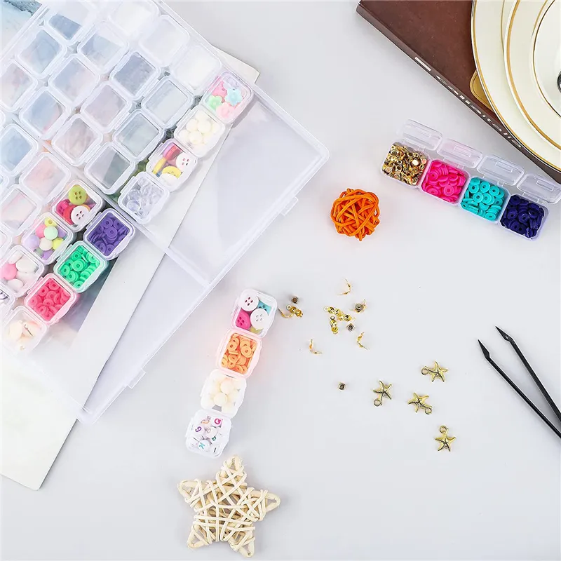 Diamond Painting Affordable Storage Containers 28/56 Grids Affordable  Storage Case Box Nails Glitter Rhinestone Crystal Beads Accessories  Container From Goodhopes, $1.02