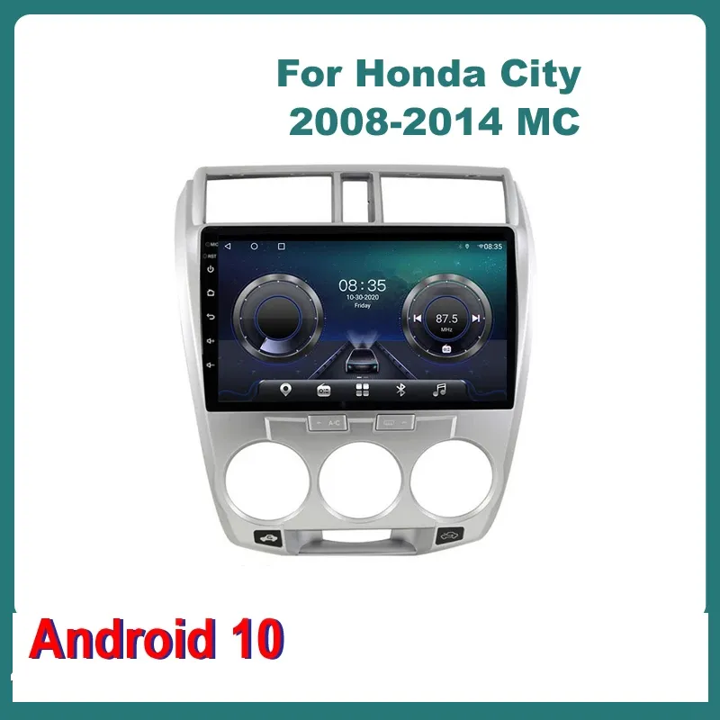 9 pulgadas Android HD Pantalla táctil Car Radio Video Navegación GPS para Honda CITY 2008-2014 RHD Unidad principal con Bluetooth WIFI