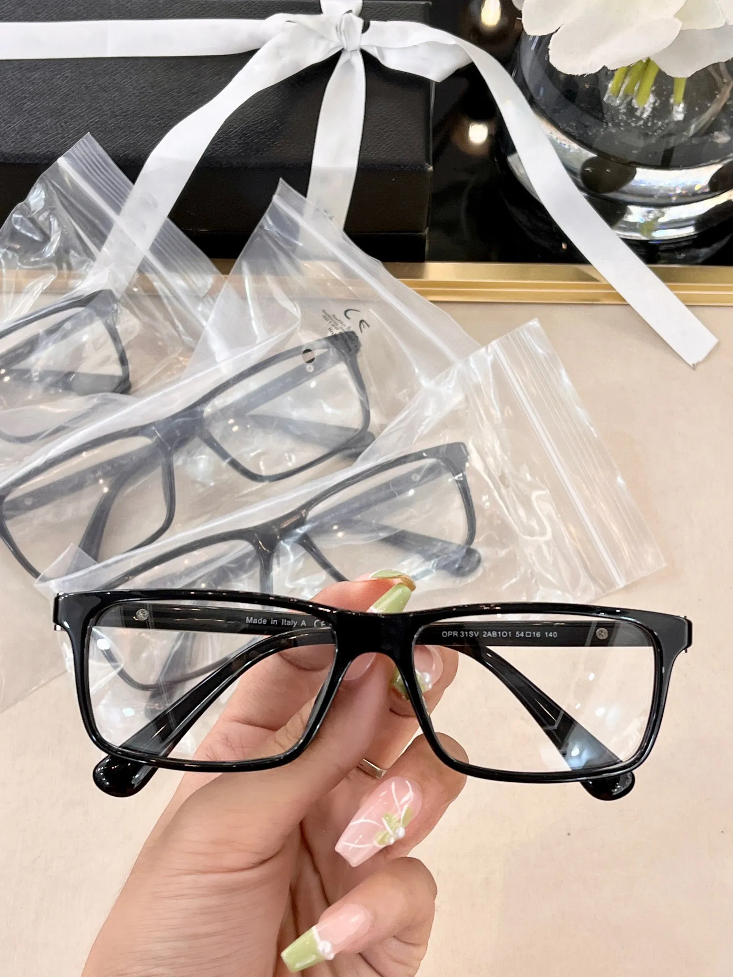 Männer und Frauen Augenbrillen Frames Brillen Rahmen klare Linsen Herren und Frauen 31SV Neueste Verkauf von Mode, die alte Wege Oculos de Grau Zufallsbox restauriert
