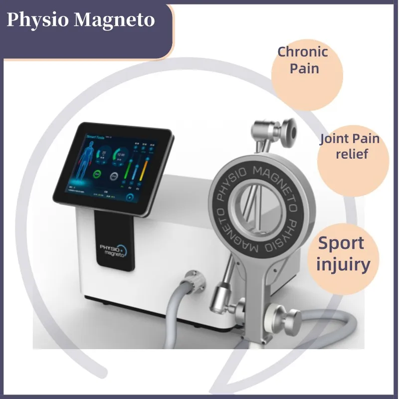 Portalbe magnetische magnetotransductietherapiemachine voor sportblessures Lage rugpijn Spierbehandeling