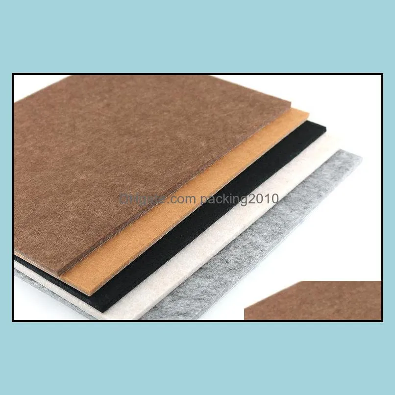 New Arrival Self Adhesive Square Felt Pads Furniture Floor Scratch Protector DIY Furniture Accessories