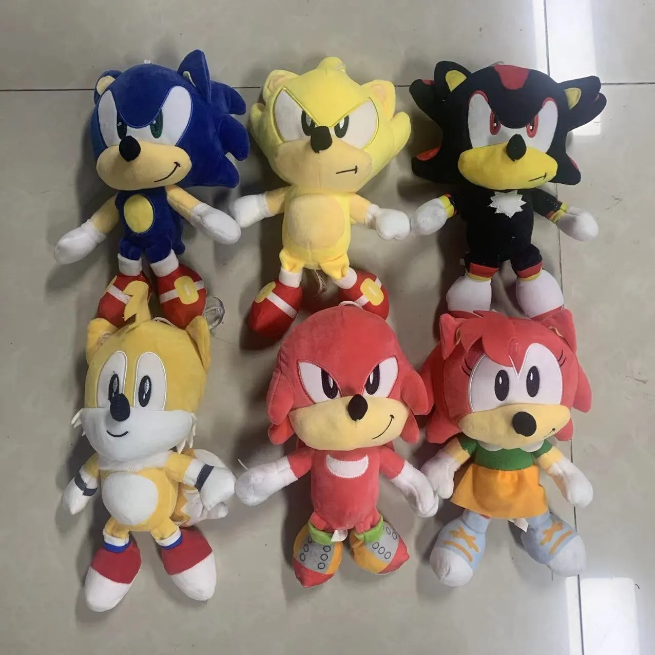 28 cm Pluszowa zabawka Jeż ogony Knuckles Echidna Doll Fophed Toys Parey Prezent Świąteczny