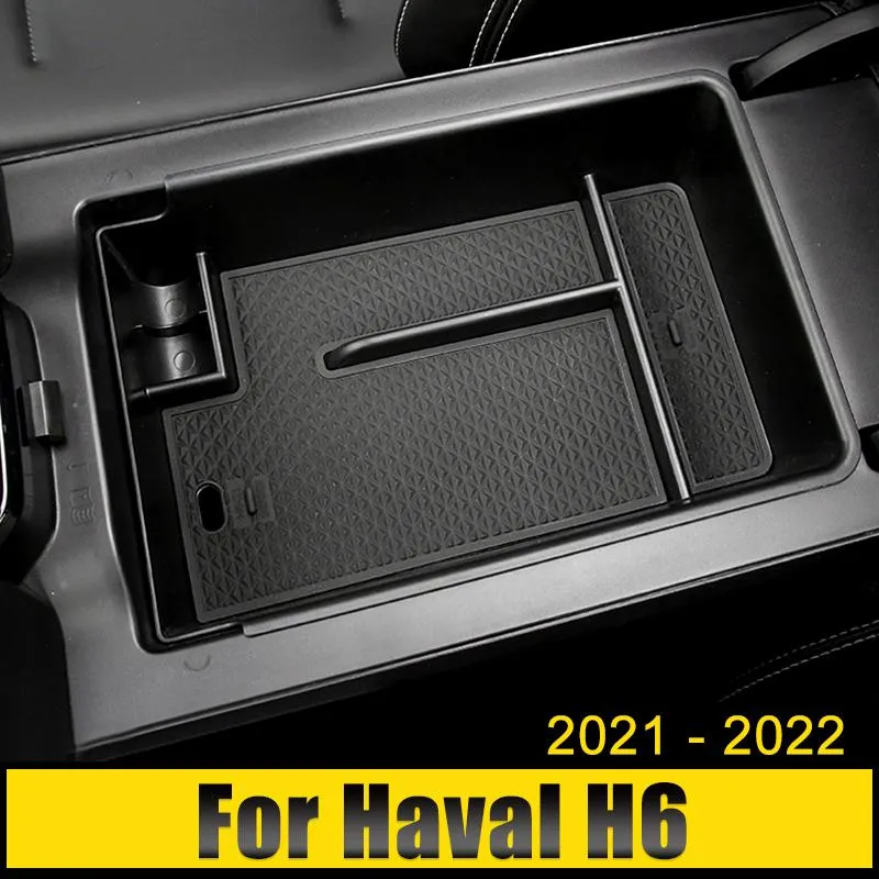 Car Organizer Central Console Armrest Box Storage Container Holder Tray For Haval H6 3th Gen 2022 Decoration AccessoriesCar