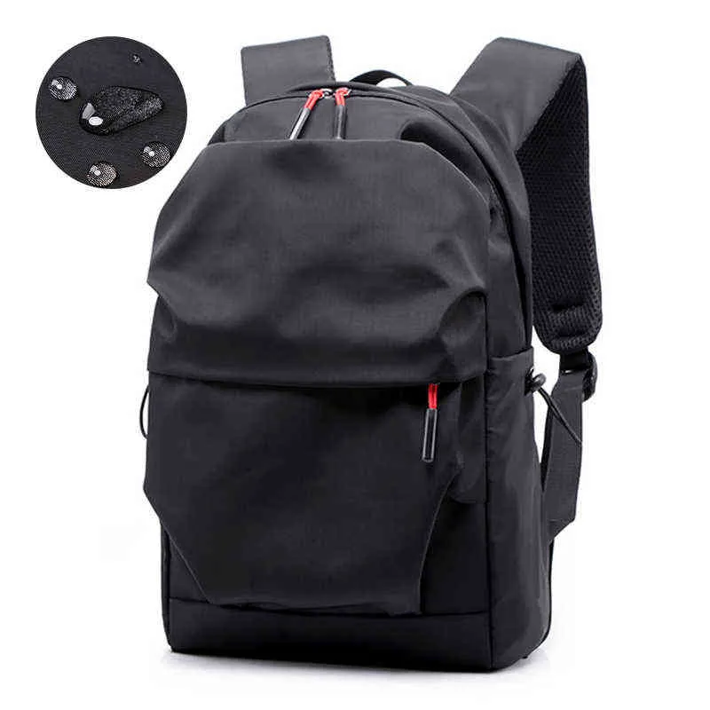 Backpack Style Bagmultifunctional impermeável homem notebook para estudantes de luxo de luxo laptop casual de 15,6 polegadas para 220723