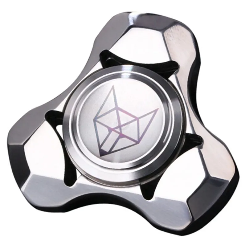 Acier inoxydable Main Spinner Fidget Roulement Silencieux En Alliage De Zinc Boule En Métal Muet Edc Jouets Doigt Gyro Soulager Le Stress Garçon Cadeau De Noël 220427