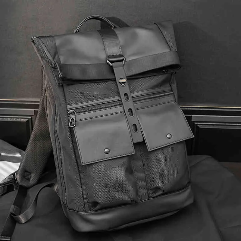 HBP Business Student School School Back Trend Backpack Men's Leisure крупная мощность Computer Bag Busts Travel Bag Men's Fashion Backpack 220812