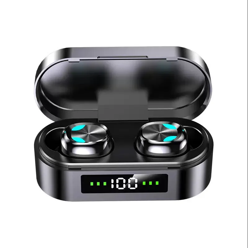 TWS Wireless earphones with noise cancelling cuffie Earbuds Headphone Chip Transparency Metal Wirless Charging Headphones auriculares ecouteur earbud Earphone