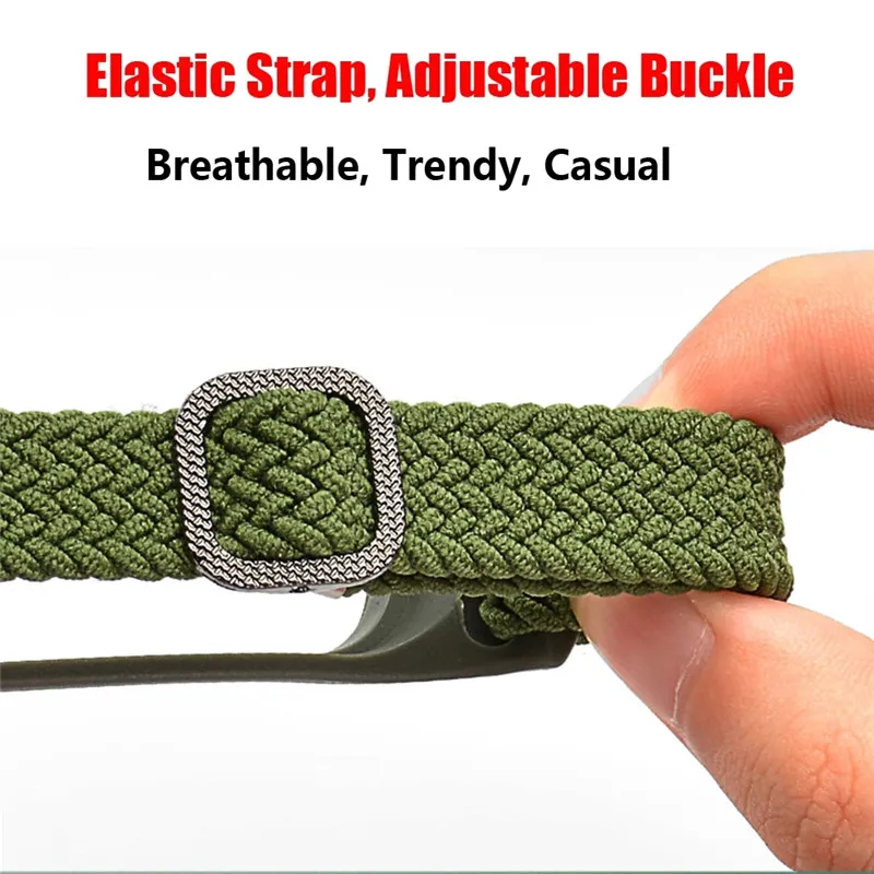 For Xiaomi Mi Band 8 Braid Wrist Strap Breathable Cool With