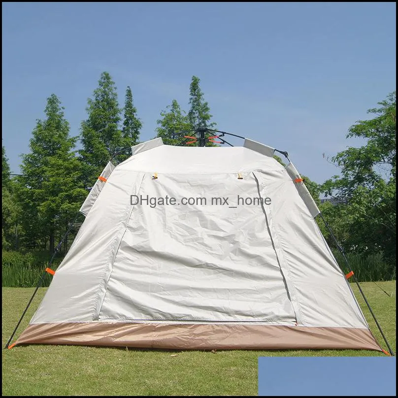outdoor shade tents 4 5 people automatically open tents to increase and thicken outdoors camping home-tents