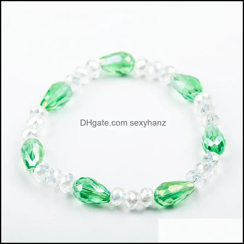 charm bangle bracelets fashion jewelry crystal bracelets for party best friend gift crystal bracelet