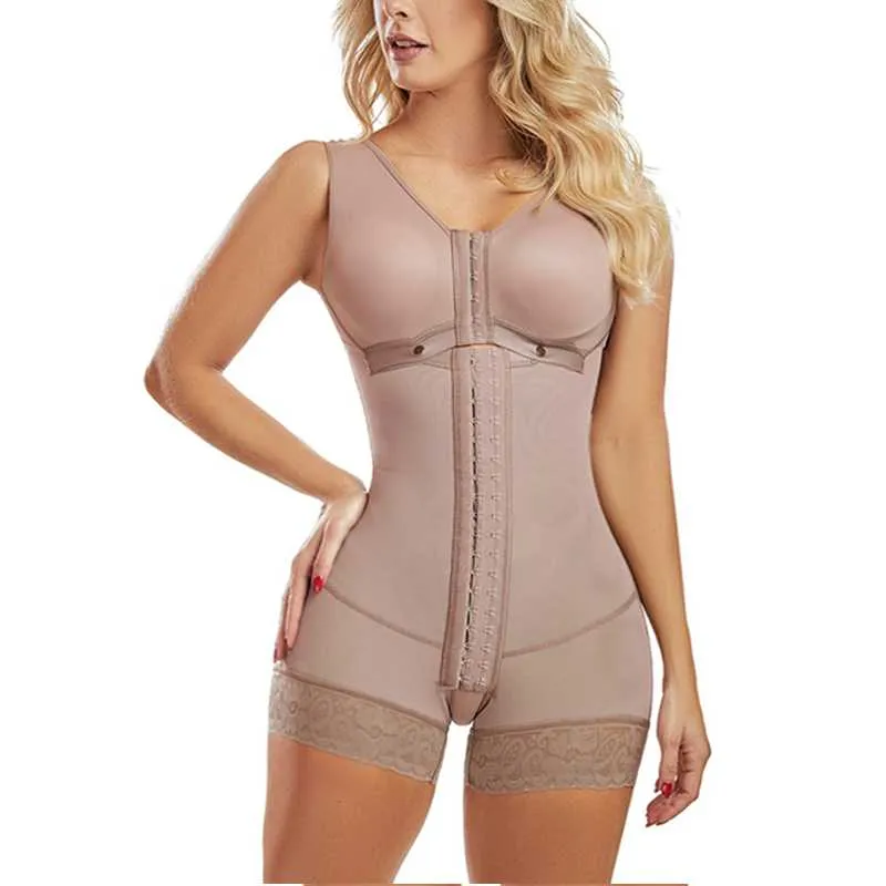 Fajas Colombianas Reductoras Full Body Shaper with Bra Post