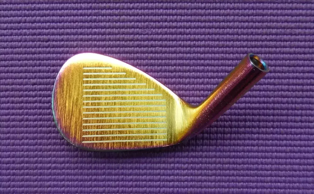 KZG GOLF ITOBORI 鍛造炭素鋼ゴルフウェッジヘッド CNC フライス加工とハンドメイドのフルロフト カラフルなバッグ・スーツケース作成材料 バッグ・スーツケース作成材料