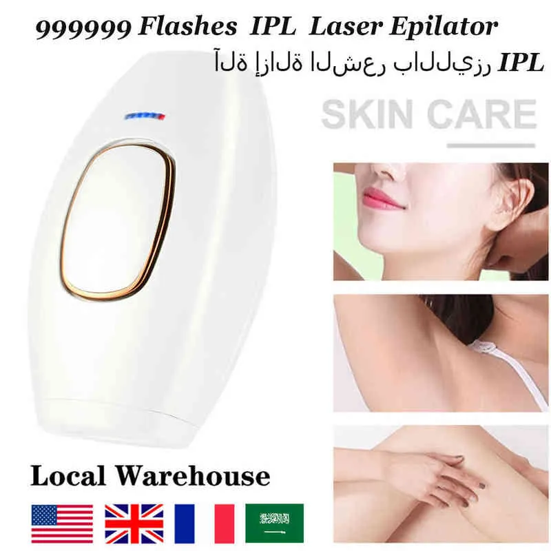 990000 Flash IPL Laser Hair Removal Epilator For Women Household Mini Electric Depilador Multifunction Bikini 220624