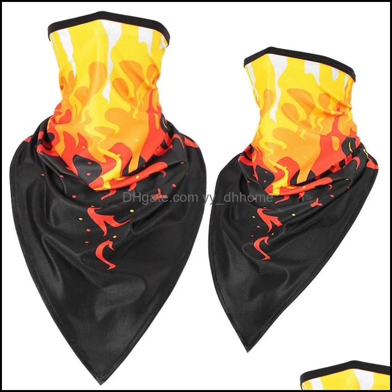 Adult Fashion Face Masks Two In One Ventilation Sun Proof Collar Neck Gaiter Washable Dustproof Foldable Reusable 7 5bxa J2