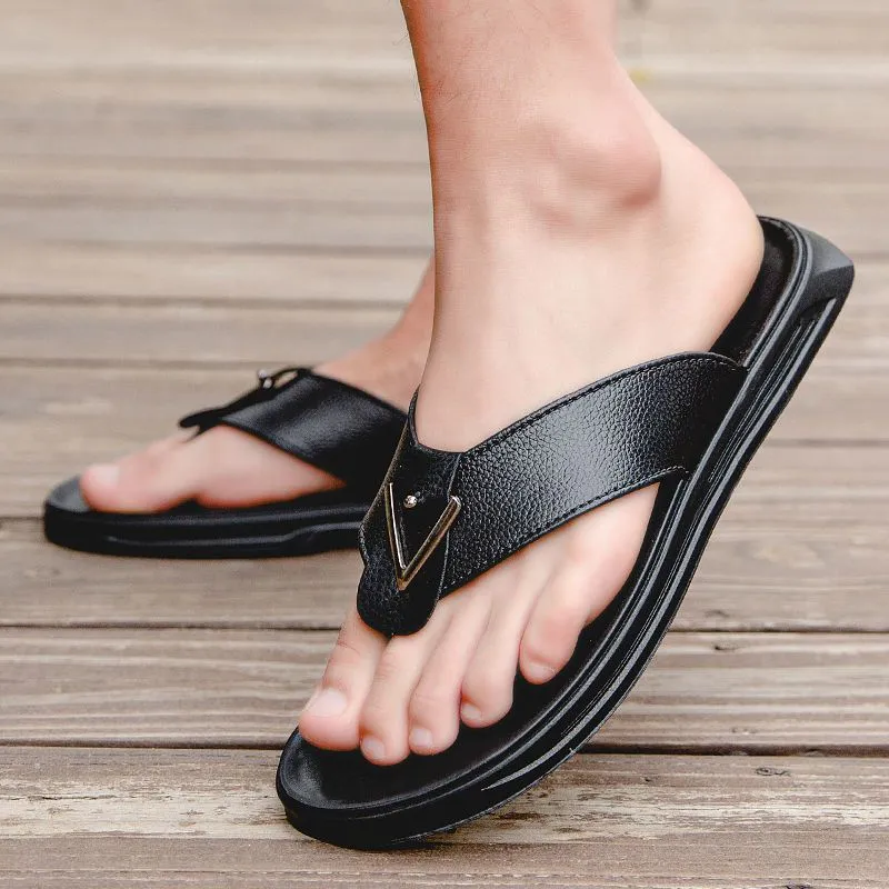 ACTION Flip Flops Slippers For Men (AFG 822-RD-Wht)-sgquangbinhtourist.com.vn