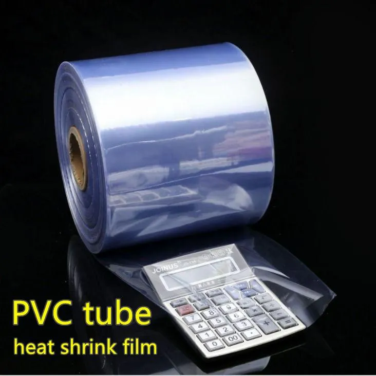 Sacs de rangement 0,5 à 1,5 kg 0,05 mm PVC Pipe de tuyau thermique à la membrane en plastique Film rétractable Film d'emballage Emballage Pack Fouche de fournitures