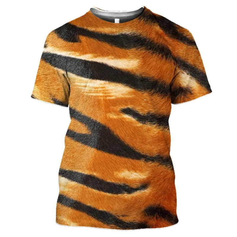 Мужские футболки Summer Animal Tiger Print ТОПРИЯ