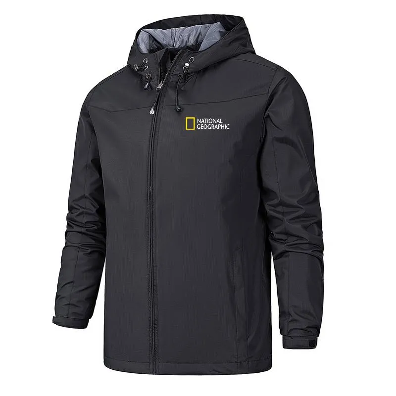 Hommes vestes 2022 coupe-vent veste marque décontracté extérieur imperméable à capuche manteau vêtements de sport pardessus homme caillot