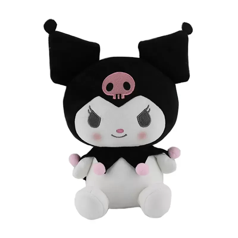 Nuovo modello di vendita al dettaglio 25 cm Cartoon Anime Kawali Lolita Melody Kuromied Giocattoli di peluche Peluche ripiene Bambole per bambini Regali di Natale di compleanno