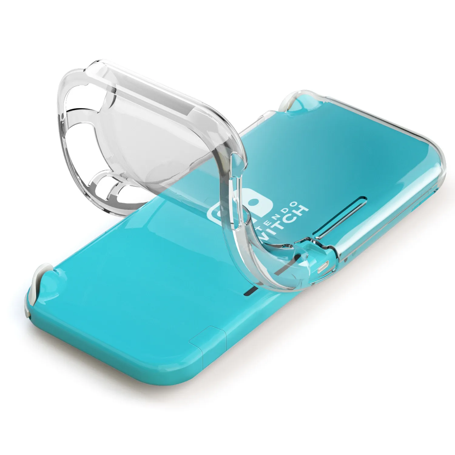 Nintend Switch Lite Crystal Clear TPU Cilt Kapağı Kabuk Kavrama Kılıfı