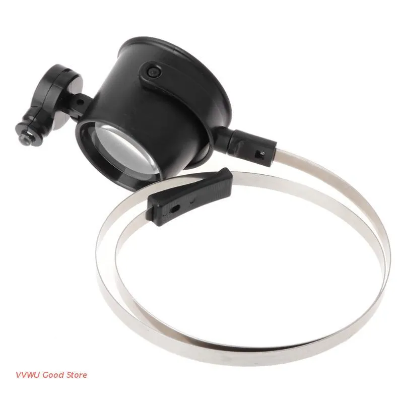 Repair Tools & Kits Practical 10X LED Hands Free Eye Loupe Jewelry Watch Magnifier HeadbandRepair