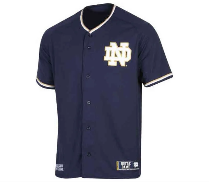 XflspCollege Custom ND College Stitched Baseball Jersey 9 Jack Brannigan Jersey 26 Cameron Brown 41 Jackson Dennies 25 Ryan Lynch 30 Mitch Megias 36 From Xflsports 13.3 DHgate.Com