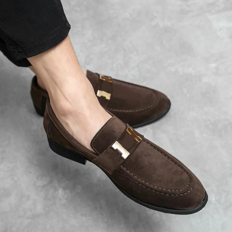 Faux suede loafers mens on sale