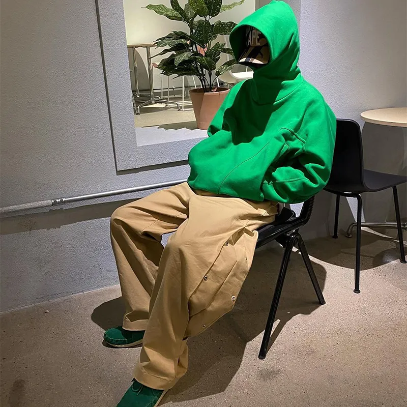 Unisex Oversized Oversized Fleece Hoodie Casual Hip Hop