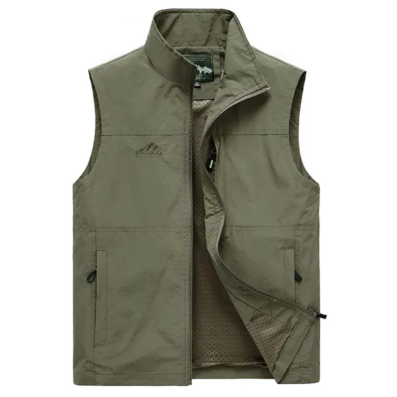 gilet de pêche de randonnée pour hommes gilet de travail en plein air décontracté léger avec gilet de pêche de randonnée pour hommes gilet de travail en plein air décontracté léger avec