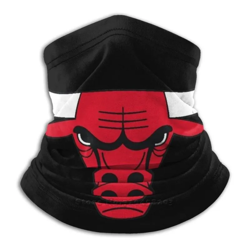 Шарфы быки - Чикаго 3D Бандана для лица, теплые мягкие мягкие флисовые маски