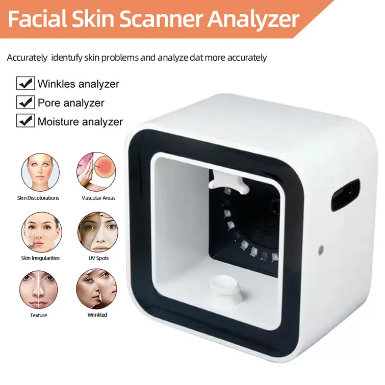 2022 3D Magic Mirror Skin Testing Analysis Machine With Rgb+Uv Facial Analyzer For Spa Beauty Home Use