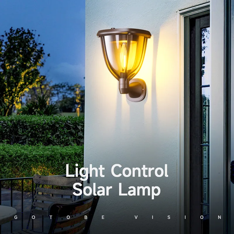 Waterproof Solar LED Wall Outdoor Wall Lightss For Outdoor Garden Country House Yard Decoration Lawn Post Outdoor Wall Lights And Street Outdoor Wall Lightsing From Mtled8 12.81 DHgate.Com