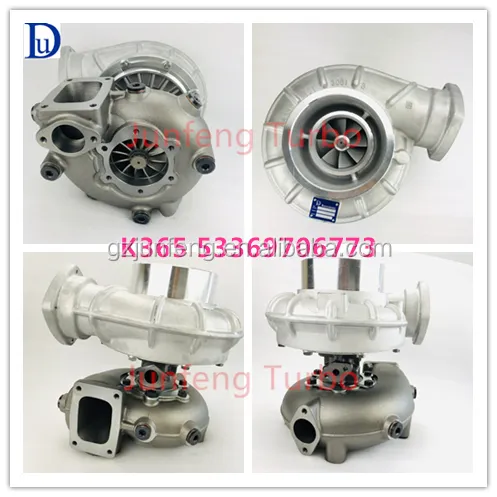 K365 turbocharger for Deutz marine TBD616V16 engine 53369887076 53369707076