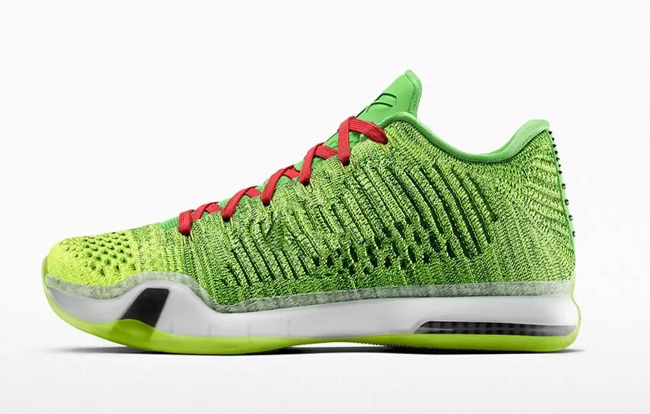 2022 Black Mamba 10 Elite Low Grinch Casual Shoes For Sale Top Quality