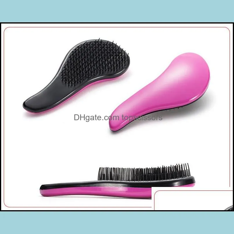Women Hair Brush Fashion Detangling Handle Shower Hair Brush Comb Salon Styling Tamer Tool Detangle Hair Brush