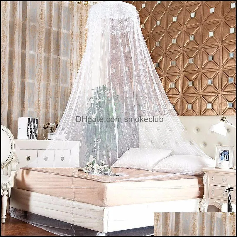Другое домашнее текстильное текстиль сад элегантный кружевной кровать комары сетка сетка сетка сетки