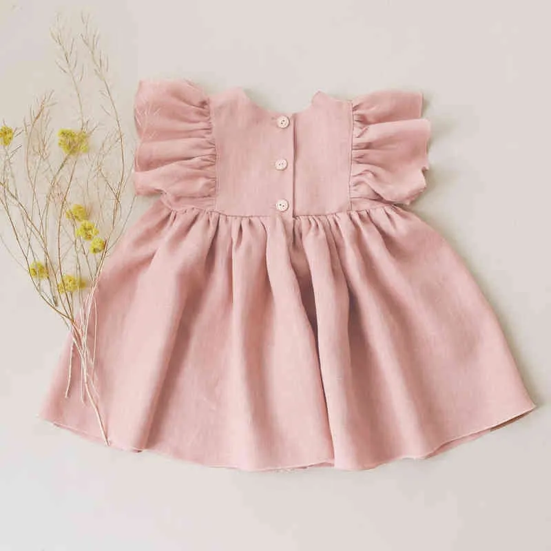 Cotton party wear dress for baby girl sales