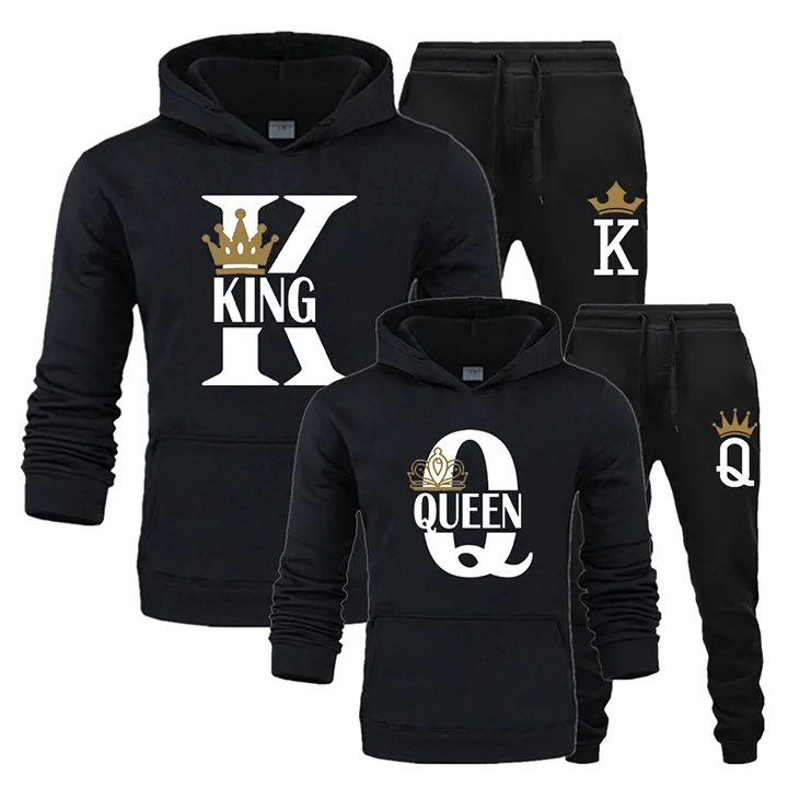 King and queen hoodies fyndiq shop