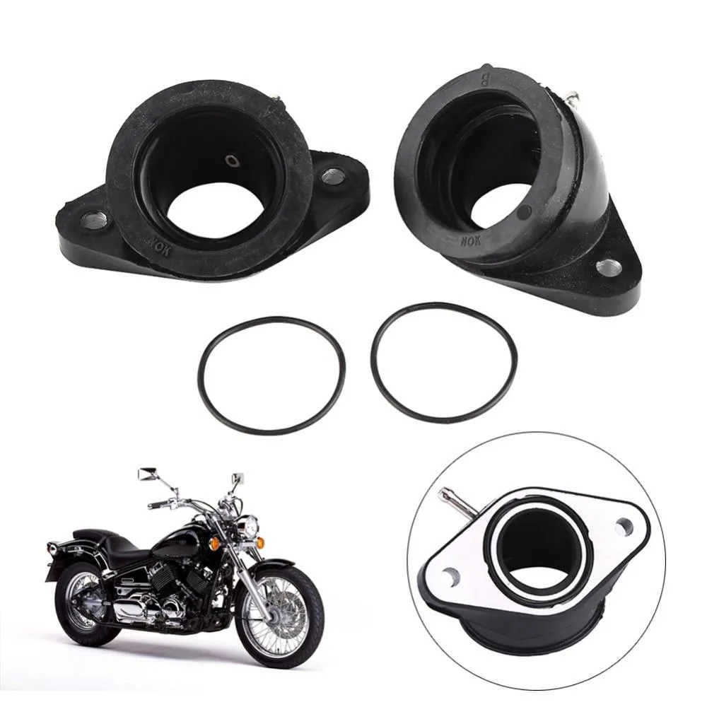 Motorcycle Carburetor Adapters Carb Intake Interface Adapters For Yamaha XV400 XV500 XV535 Motocicleta Accessories