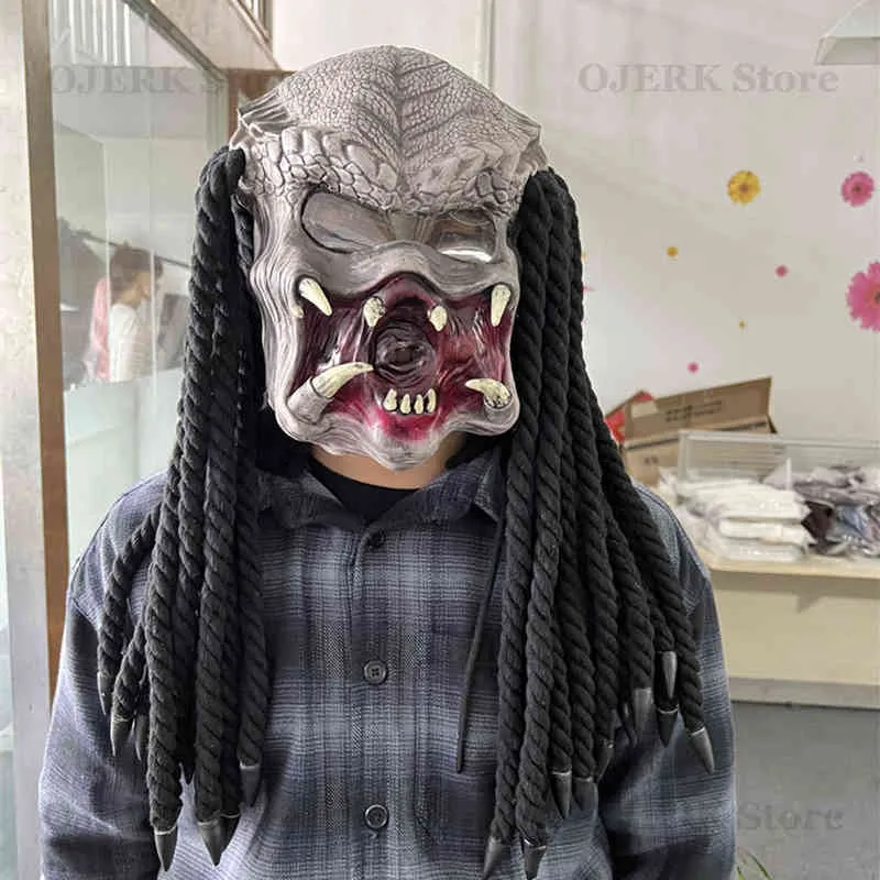 E.T. Alien Mask Latex Full Head Anime Movie Costume Props Halloween