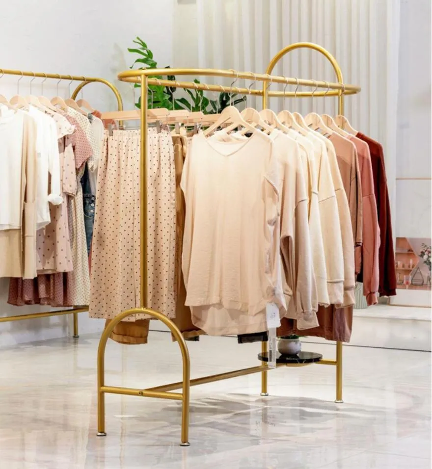 Gold clothing rack urban outfitters hotsell