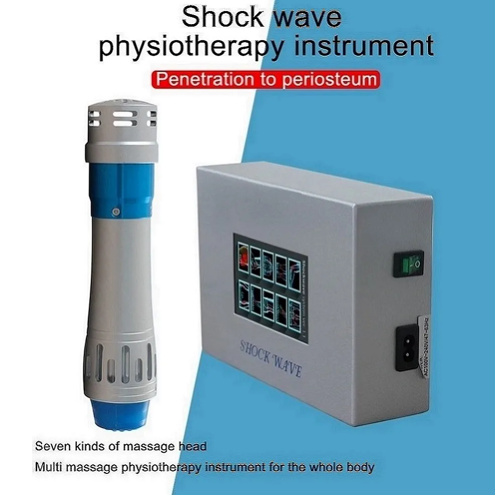 Portable Shockwave Therapy Machine Touch Screen Shock Wave ED Behandeling en verlicht spierpijn Fysiotherapie Massager