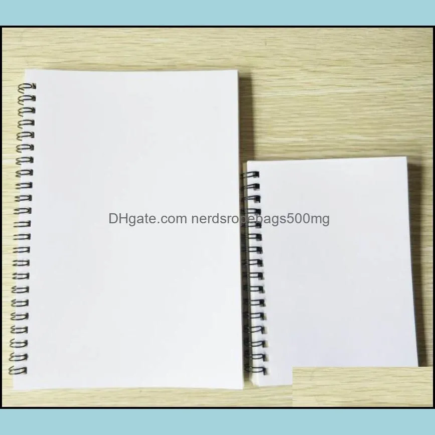 DIY Sublimation notepads custom printed logo Thermal transfer notebook student personality blank notepad