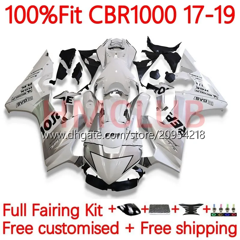 OEM Body +Tank für Honda CBR 1000 CBR1000 RR CC 1000CC 17-19 Bodywork 13no.75 CBR1000CC CBR1000RR 17 18 19 CBR 1000RR 2017 2018 2019 Injektionsformabzugsverzeichnis Repsol Silvery