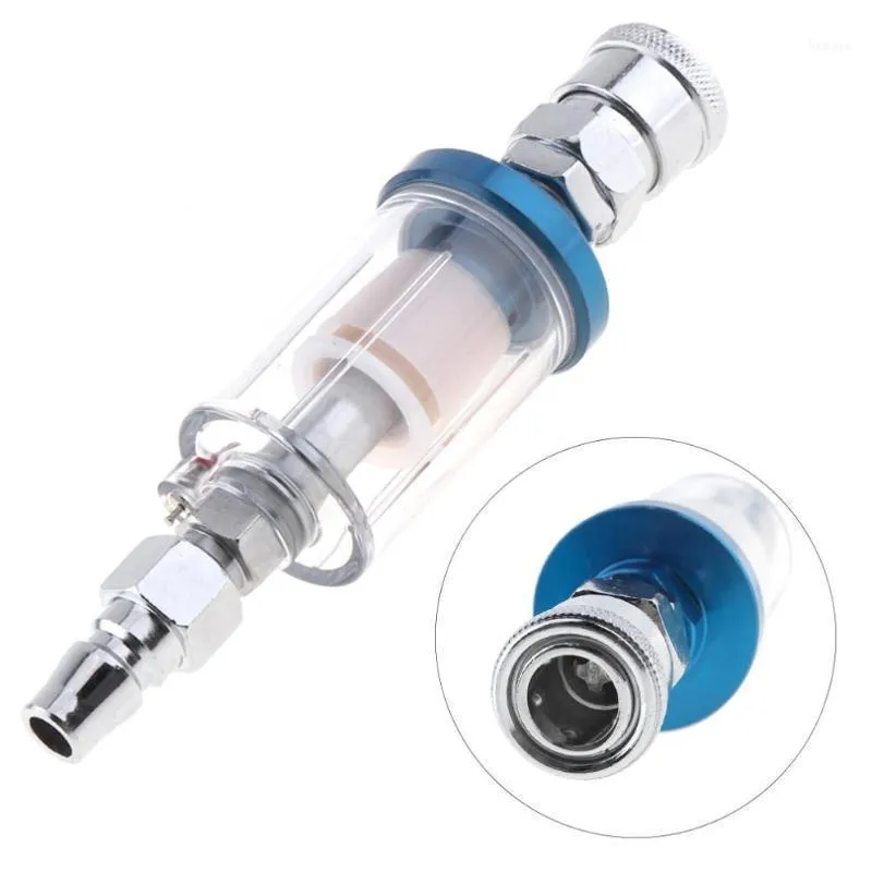 Professional Spray Guns Sale 1/4 Inch Small Oil Water Separator Air Filter With Pressure Feed Type And Quick Connector For Pneumatic Gun