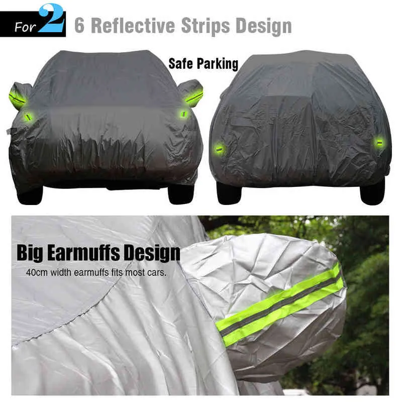 Covers Buildreamen2 Car Cover Outdoor AntiUV Sun Rain Snow Scratch Dust  Resistant Cover Waterproof For Porsche Macan Panamera Cayenne H2 From 53,28  €