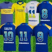 Boca Juniors soccer jersey 2021 2022 2023 CARLITOS MARADONA TEVEZ DE ROSSI 21 22 23 sports football shirt men away third 3rd