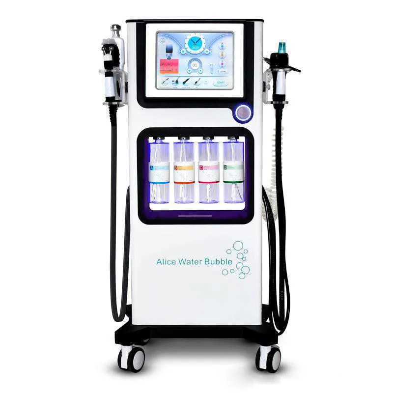 2021 SALON USO 7IN 1 MICRODERMAABRASÃO HISDRO MÁQUINA FACIAL DE PELE POLHA EQUIPE MULTIFUNCTION MULTIFUNCTION Equipamento de vácuo