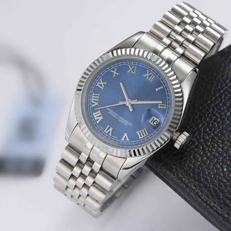 Mechanische herenhorloges 36/41 mm automatisch roestvrij staal lichtgevend waterdicht 28/31 mm quartz dameshorloge koppels stijl klassieke horloges montre de luxe geschenk C15