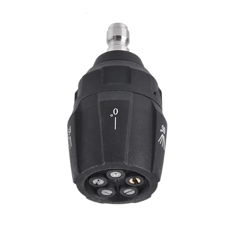 Pistol de água neve espuma lança ultra-alta pressão multi-ângulo de cinco em one lavagem de carro 1/4 plug de água de água universal de água rápida 1/4